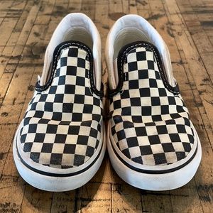Vans Slip-On Checkerboard (Toddler 9.0)